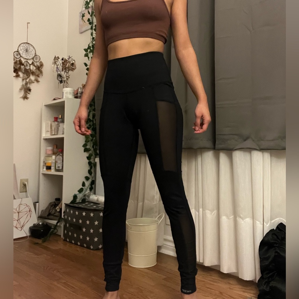 Mesh black leggings from Public Myth